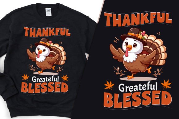 A Designer's Review: Blessed Thanksgiving T-Shirt Design for Client Projects