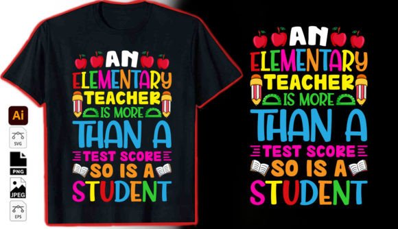 A Graphic Designer’s Review of a 100 Days of School T-Shirt Graphic