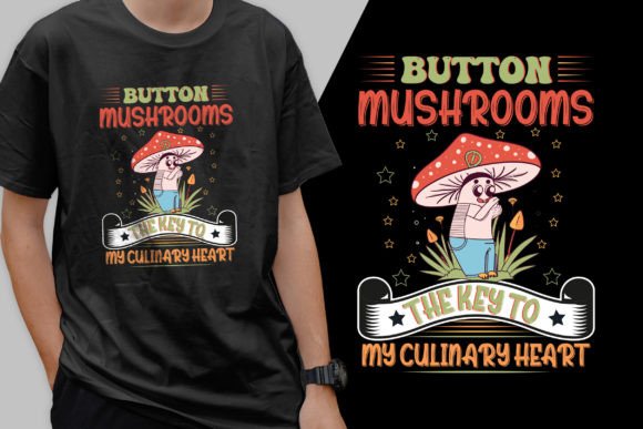 A Mushroom Heart Design for Embroidery Projects