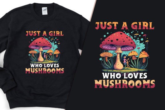 Girl Love Mushrooms Embroidery Design Review