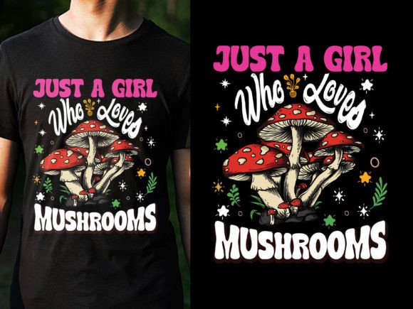 Mushroom Lover Graphics: A Stylish T-shirt Design Review