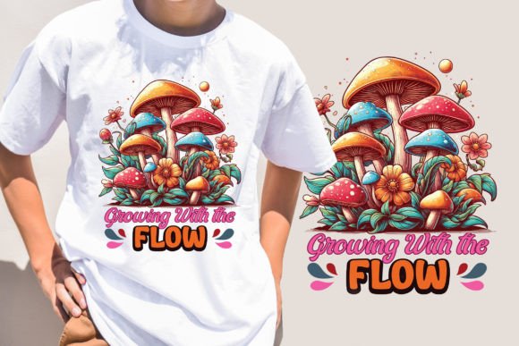 Rowing with the Flow Stylish T-Shirt Graphics for T-Shirt Designs