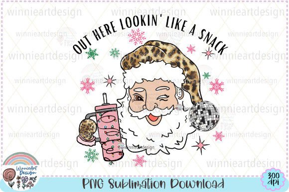 Santa Claus PNG Design for Seasonal Merchandise and Graphics