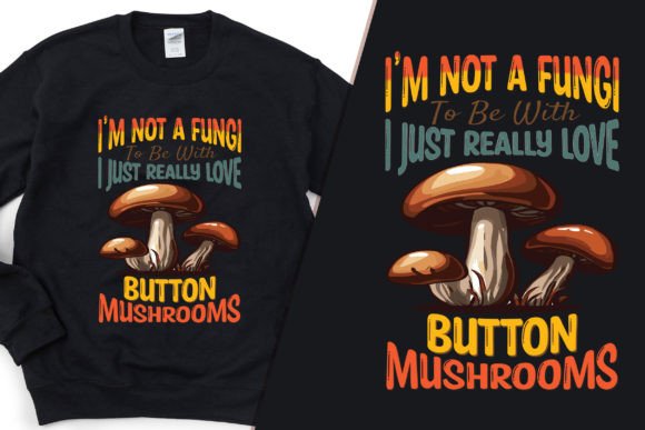 The Appeal of Embroidered Button Mushrooms